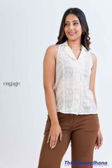 Engage Sleeveless Cutlon Top