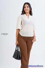 Engage Short Sleeve Cutlon Top