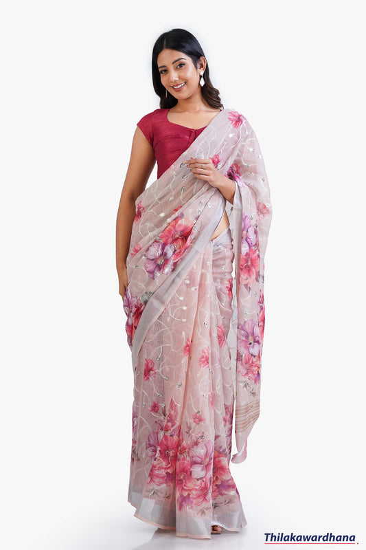 Printed Cotton Saree