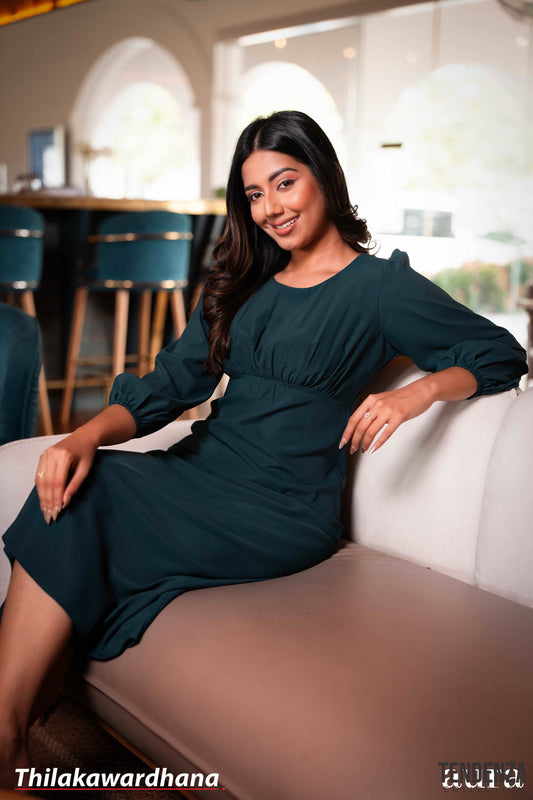Aura Aurora Dusk Midi Evening Dress