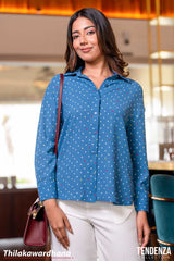 Tendenza Drop Shoulder Button Down Shirt