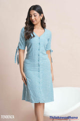 Tendenza Petal Charm Button Down Dress