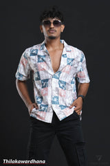 Trafford Short Sleeve Printed Shirt