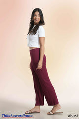 Akasi High Waist Straight Leg Pant