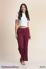 Akasi High Waist Straight Leg Pant