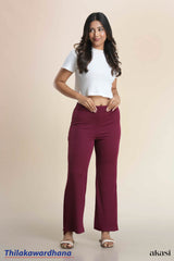Akasi High Waist Straight Leg Pant