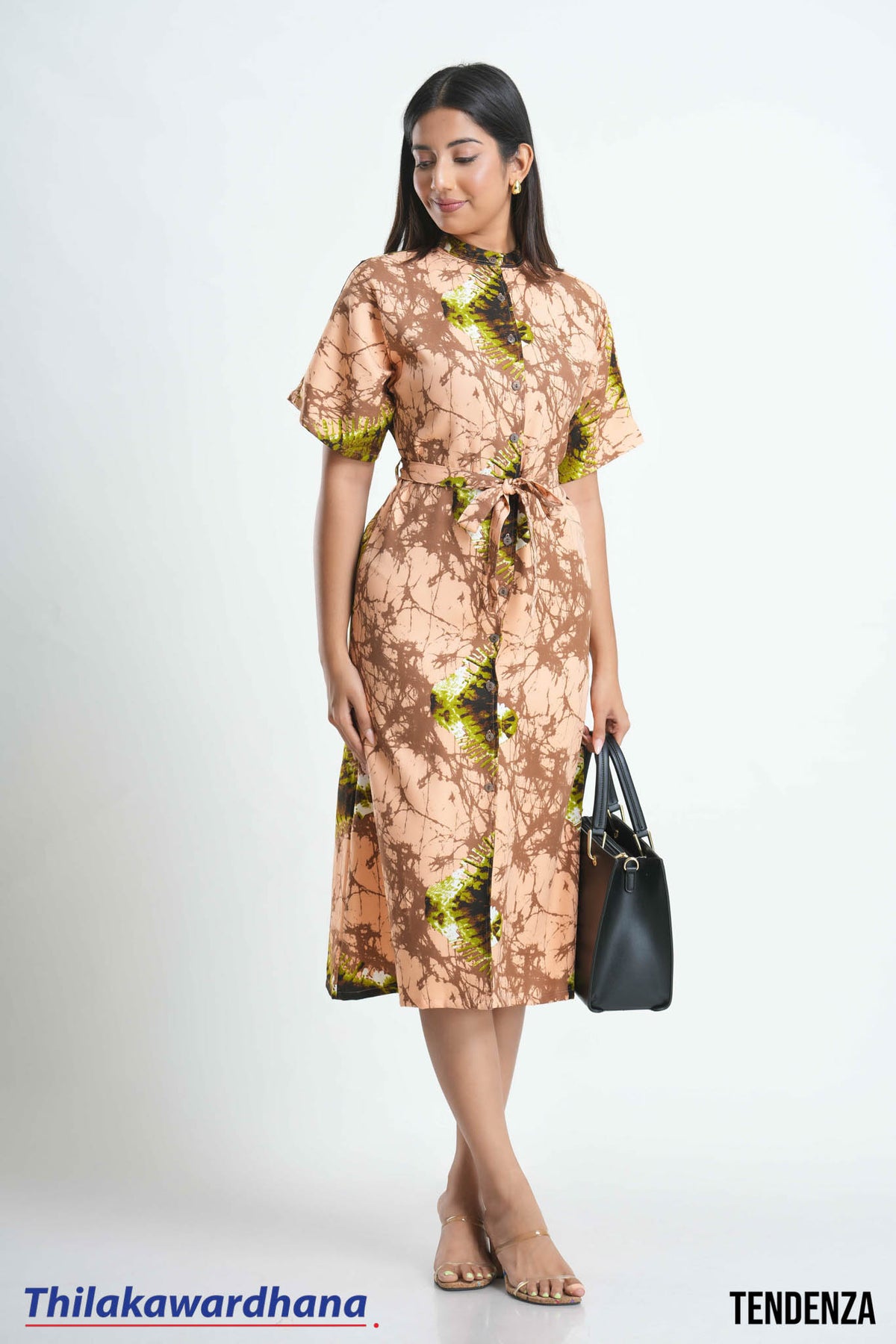 Tendenza Savannah Chic Midi Dress