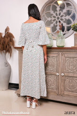 Aura The Floral Serenity Maxi Dress