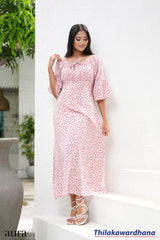 Aura The Floral Serenity Maxi Dress