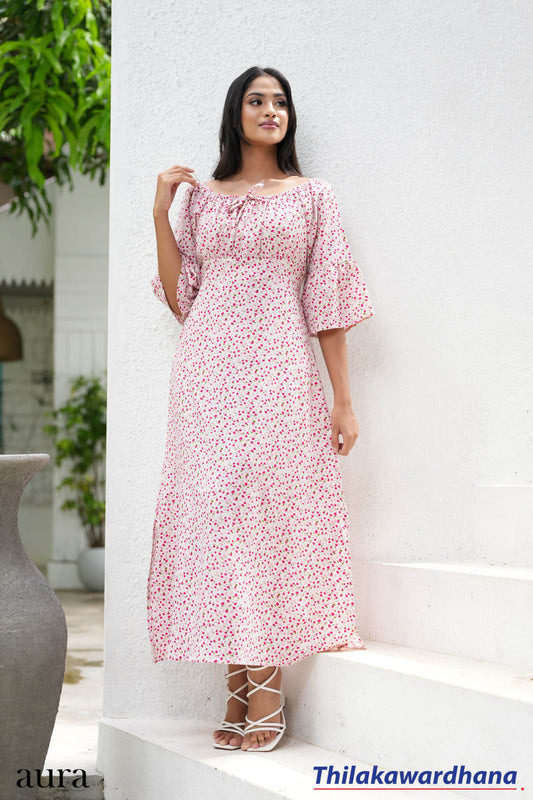 Aura The Floral Serenity Maxi Dress