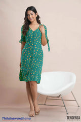 Tendenza Petal Charm Button Down Dress