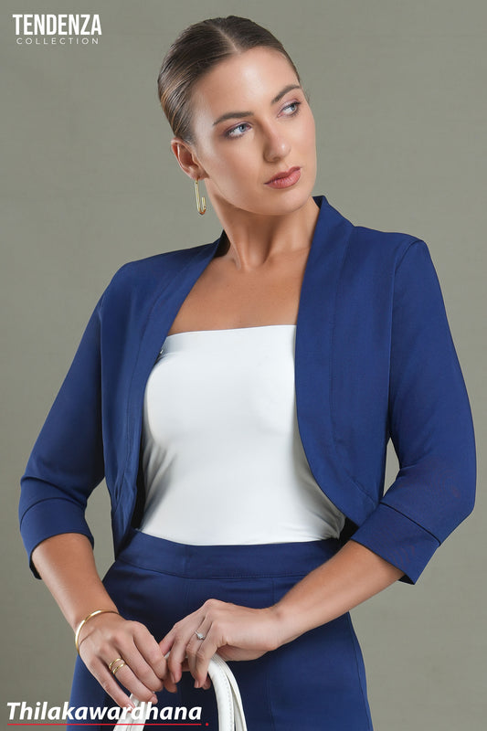 Tendenza Navy Elegance Blazer Jacket
