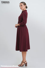Tendenza Forest Poise Midi Gown Dress