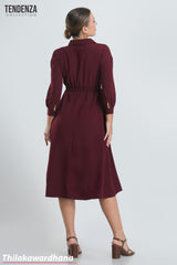 Tendenza Forest Poise Midi Gown Dress