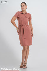 Aura Executive Shirt Dress