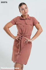 Aura Executive Shirt Dress