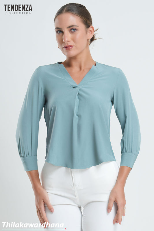 Tendenza Three Quarter Sleeve WW Top