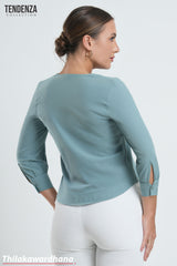 Tendenza Three Quarter Sleeve WW Top