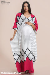 Tendenza Printed Maternity kaftan Dress
