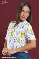 Bella Chic Graphic Printed T Shirt