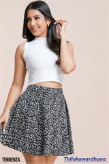 Tendenza High Waist Mini Summer Skirt