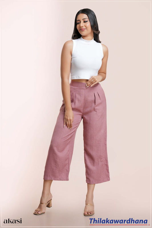 Akasi Pleated High Waist Pant