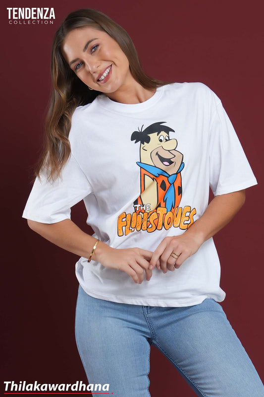 Clique The Flntstones Oversized T Shirt