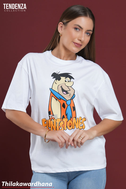 Clique The Flntstones Oversized T Shirt