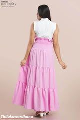 Tendenza Smocking Long Maternity Skirt