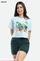 Akasi Forest Green Chino Shorts