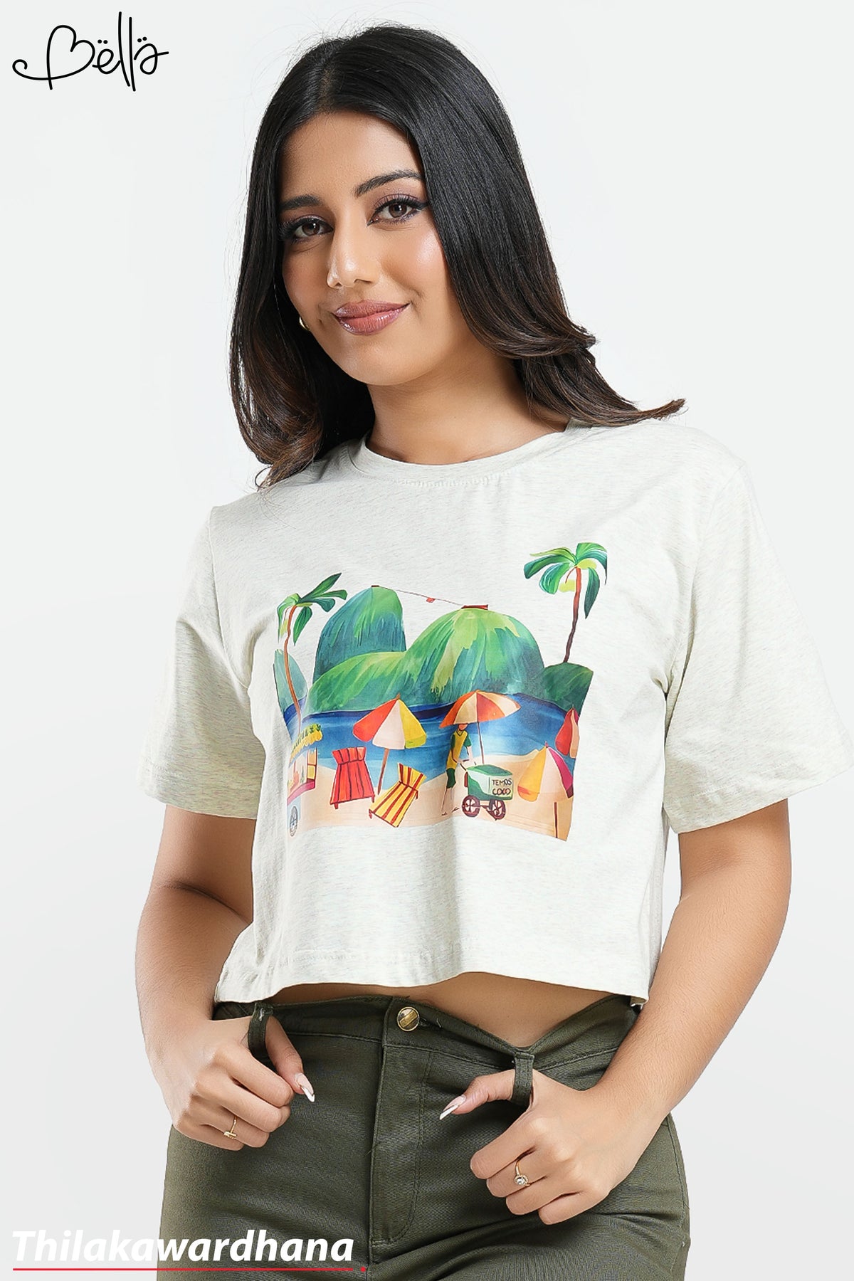 Bella Beach Vibe Printed T Shirt