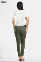 Akasi Mid Waist Chino Pant