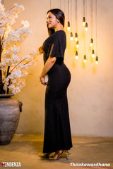 Tendenza V Neck Mermaid Evening Gown