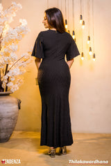 Tendenza V Neck Mermaid Evening Gown