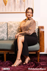 Tendenza Side Slit Mermaid Tight Skirt