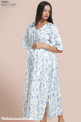 Tendenza Mum Ease Side Slit Maternity Dress