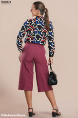 Tendenza Mid Length Wide Leg WW Pant