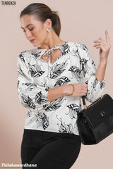 Tendenza Balloon Sleeve WW Top