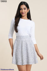 Tendenza High Waist Mini Summer Skirt