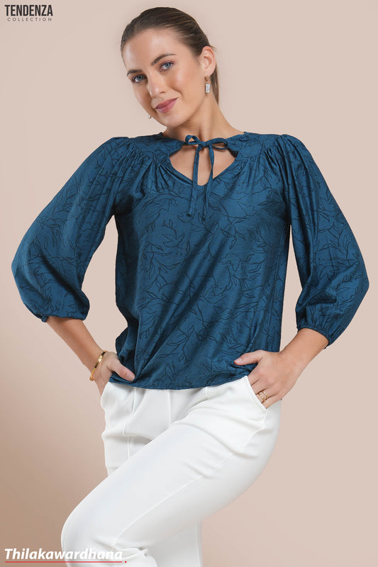 Tendenza Balloon Sleeve WW Top