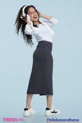 Tendenza Teen Side Slit Skirt