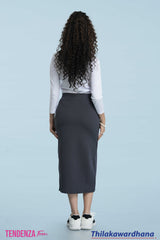 Tendenza Teen Side Slit Skirt