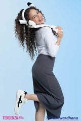 Tendenza Teen Side Slit Skirt