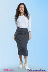 Tendenza Teen Side Slit Skirt
