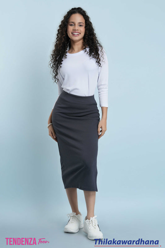 Tendenza Teen Side Slit Skirt