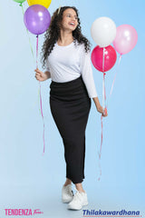 Tendenza Teen Knitted Maxi Skirt