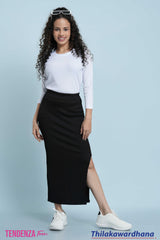Tendenza Teen Knitted Maxi Skirt