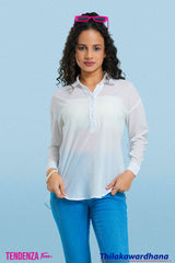 Tendenza Teen Tie Back Drop Shoulder Shirt