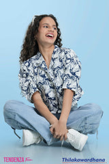 Tendenza Teen Printed Crop Top