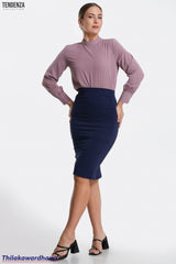 Tendenza High Waist Pencil Skirt